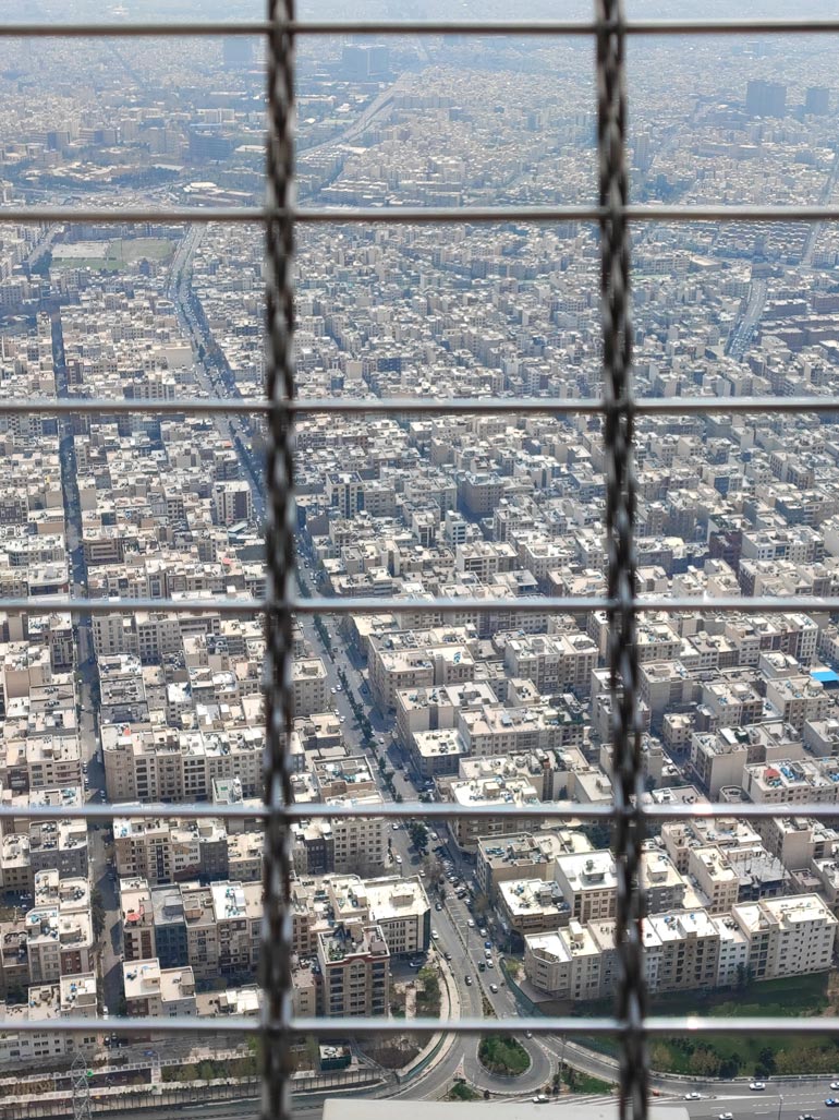 تهران از برج میلاد